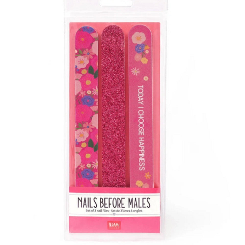 Set di 3 Lime per Unghie Flowers — Nails Before Males! | Legami