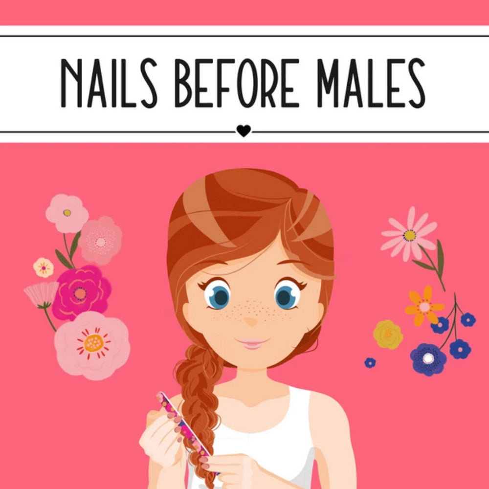 Set di 3 Lime per Unghie Flowers — Nails Before Males! | Legami
