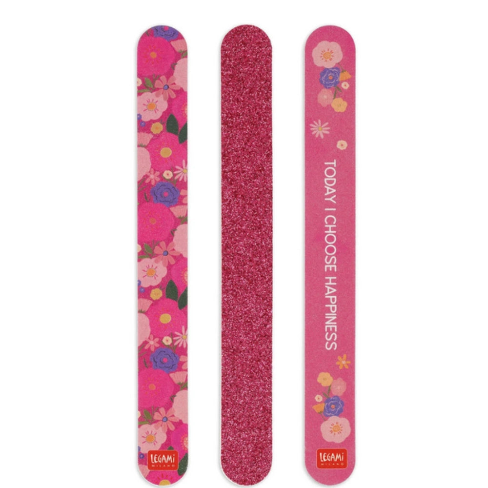 Set di 3 Lime per Unghie Flowers — Nails Before Males! | Legami