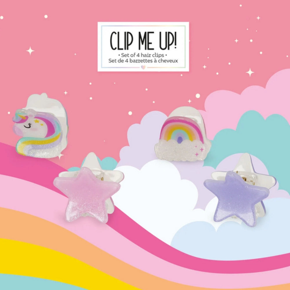 Set di 4 Mini Mollette per Capelli Unicorn — Clip Me Up! | Legami