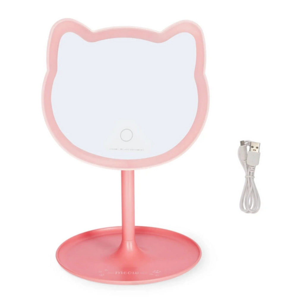 Specchio da Trucco con Luce — You Look Purrfect! | Legami