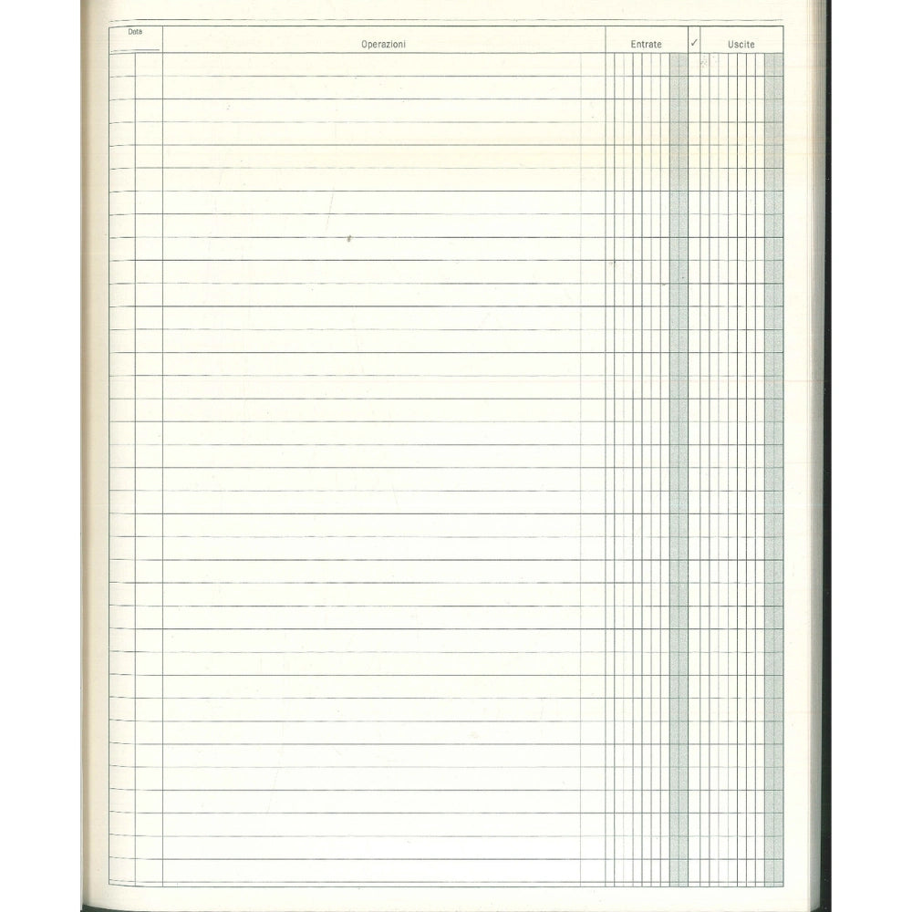 Libro Cassa Entrate e Uscite Data Ufficio DU15800000