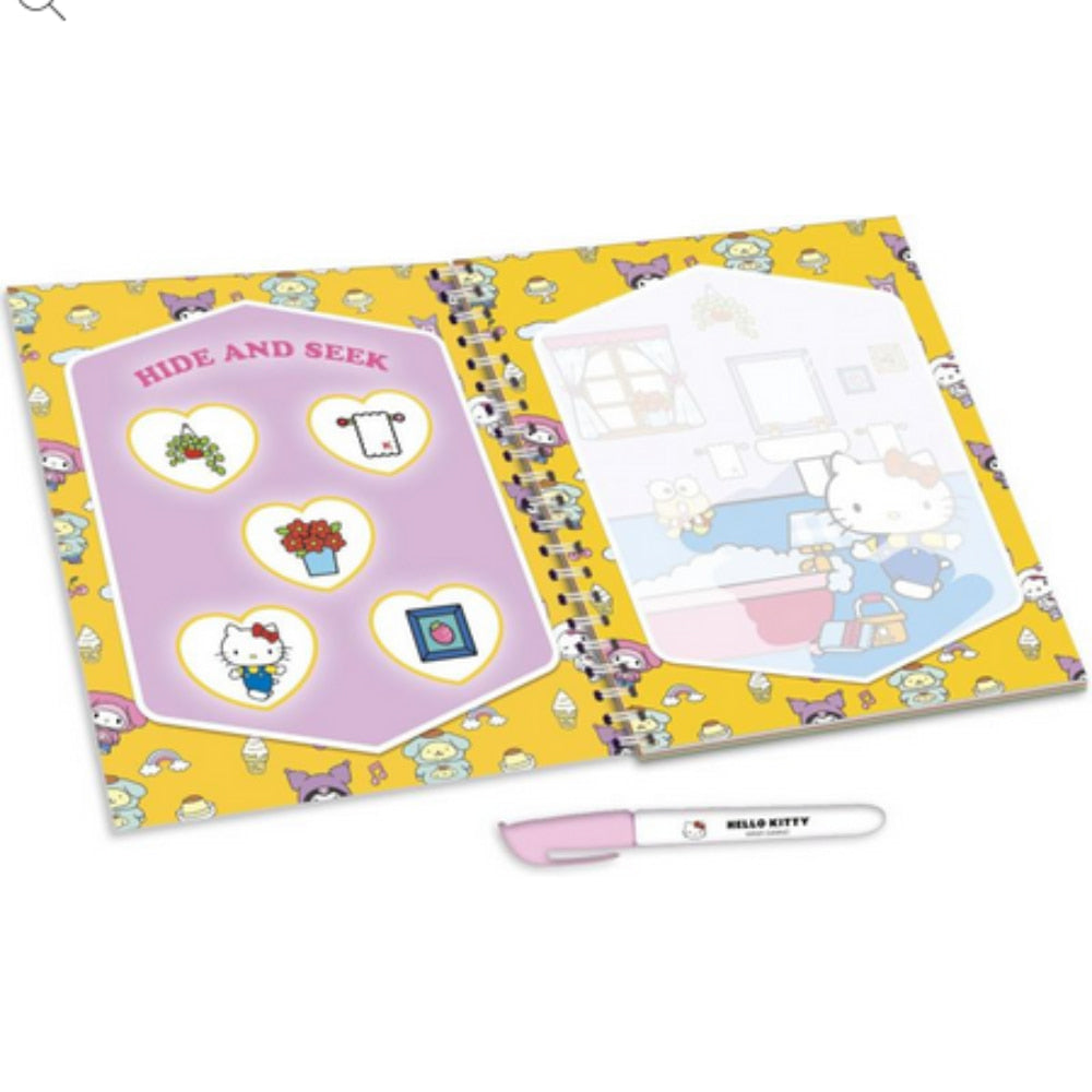 Magic Book Hello Kitty Reveal Colors con Penna ad Acqua