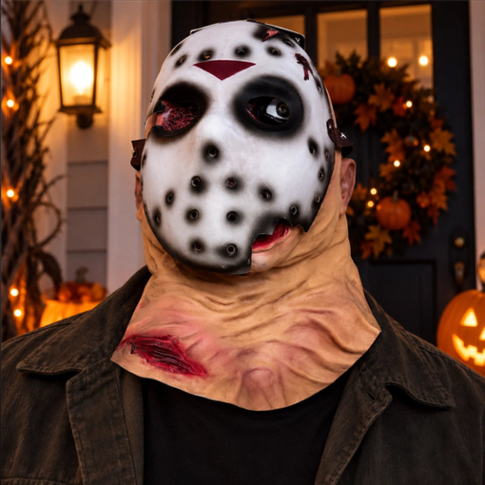 Maschere horror realistiche Deluxe per Halloween e cosplay