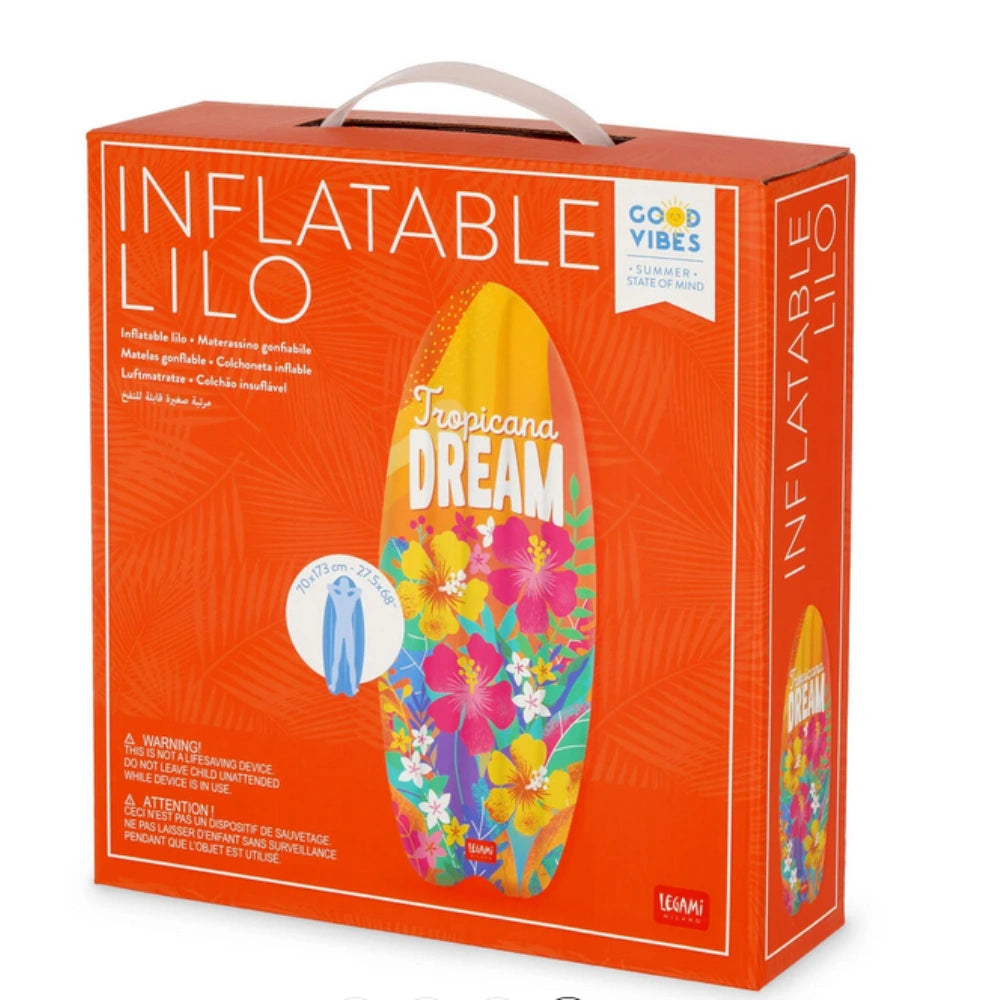 Materassino Gonfiabile Tropicana Dream - Inflatable Lilo | Legami