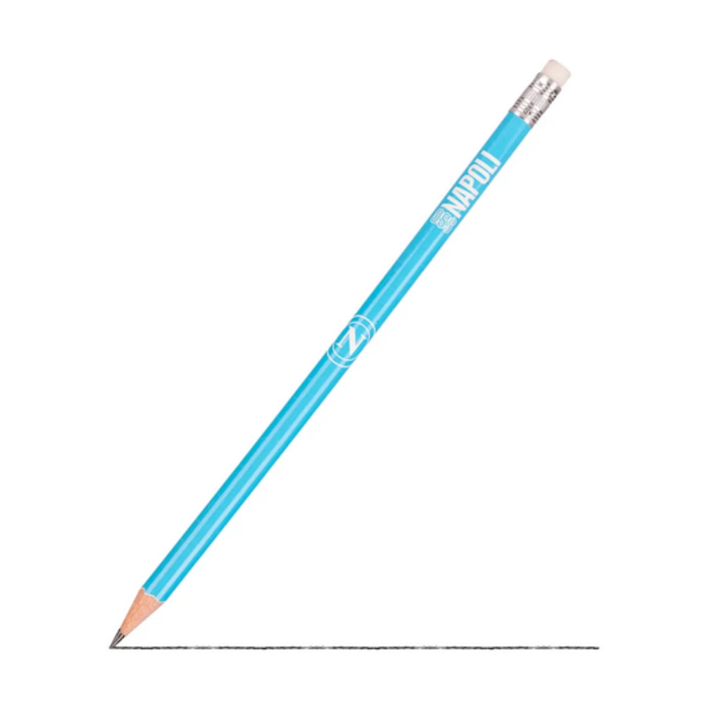 Set 3 Matite HB con Gommina SSC Napoli Colourbook