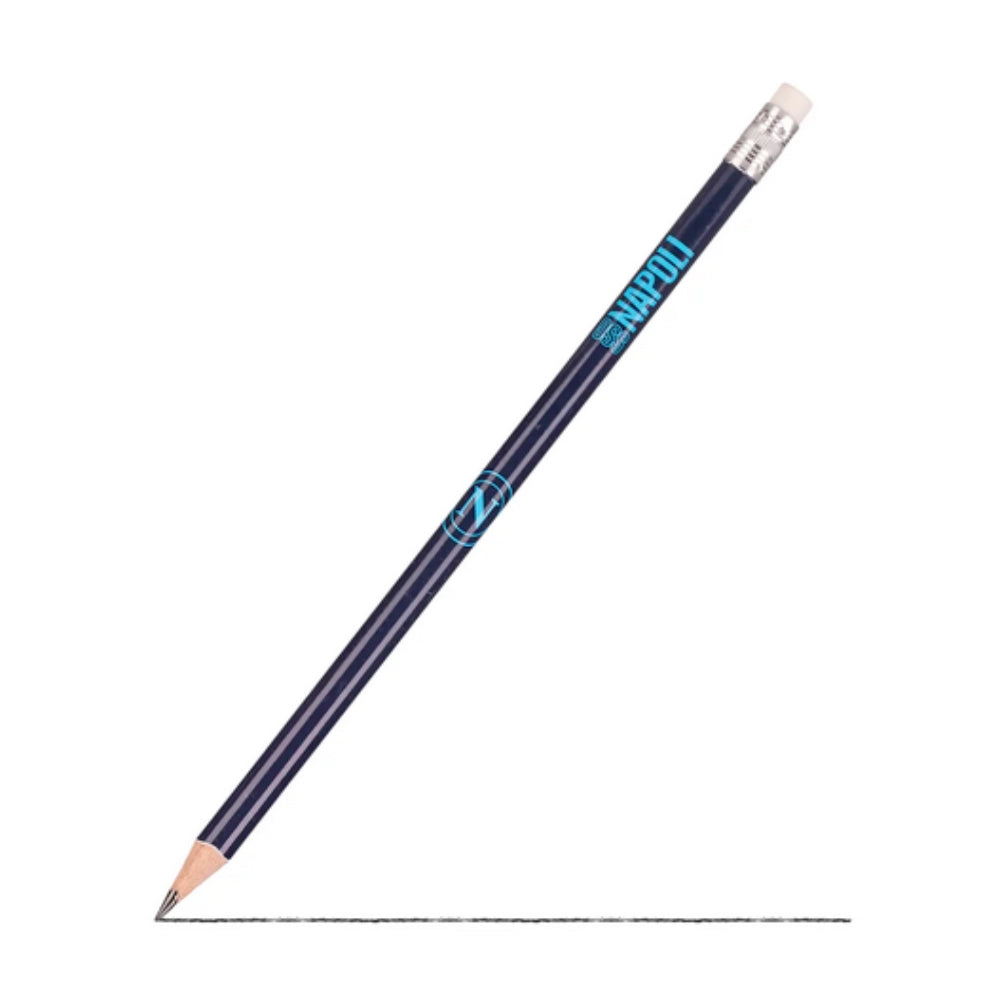 Set 3 Matite HB con Gommina SSC Napoli Colourbook