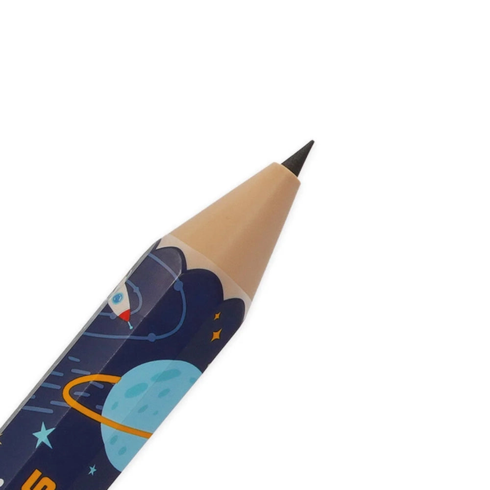 Matite giganti Legami Magic Pencil Jumbo Kitty, Dream Big, Panda e Space, foto del catalogo di Cartoleria Claudio