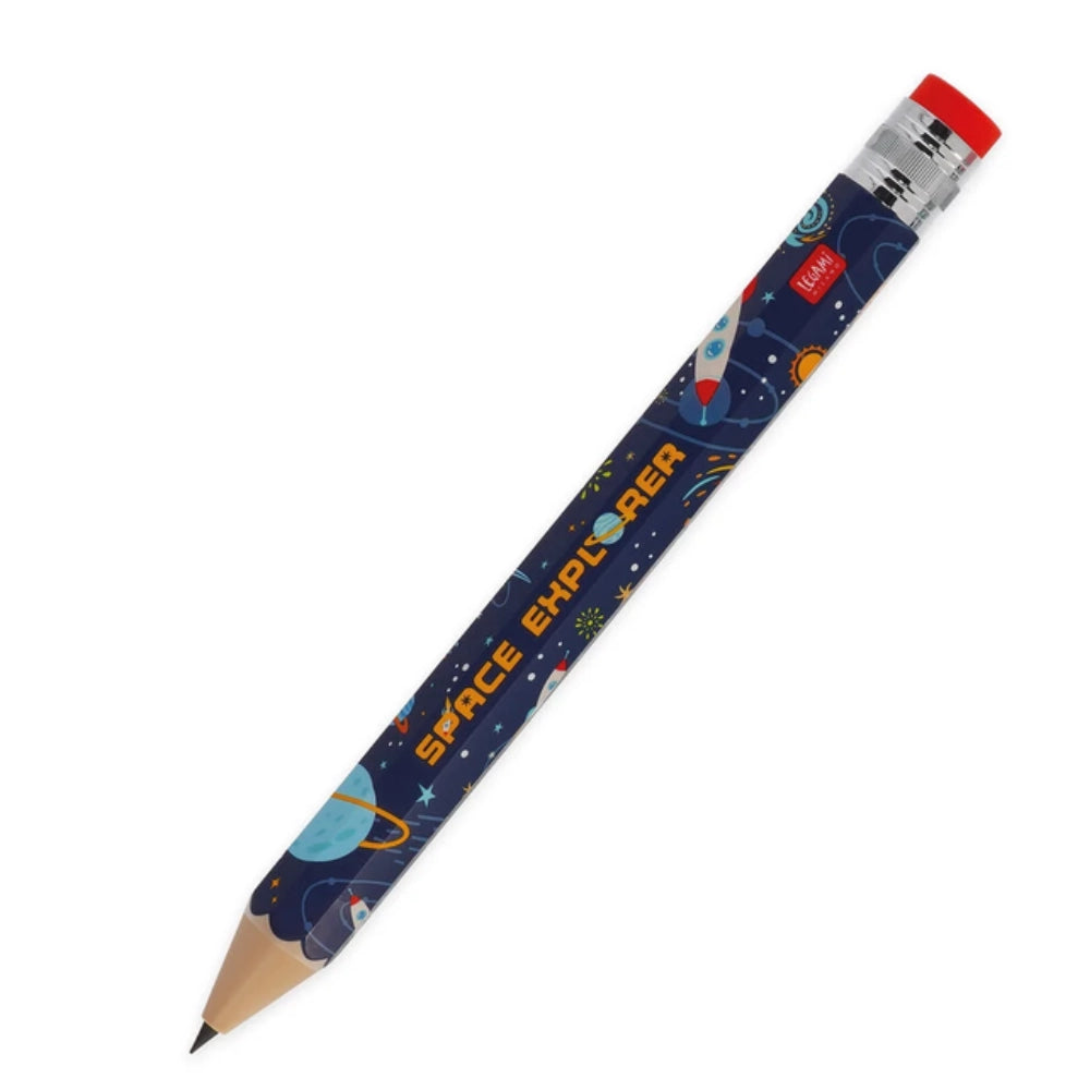 Matite giganti Legami Magic Pencil Jumbo Kitty, Dream Big, Panda e Space, foto del catalogo di Cartoleria Claudio