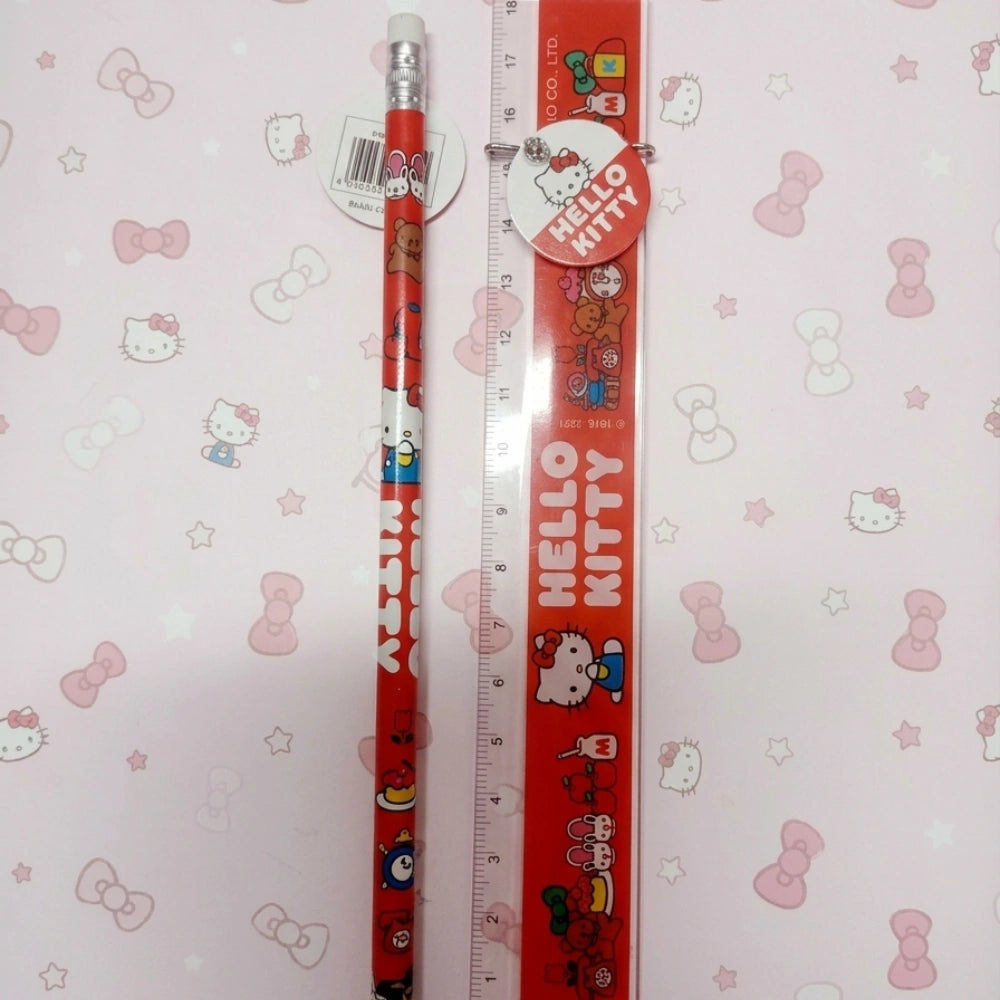 Set Matita e Righello Hello Kitty