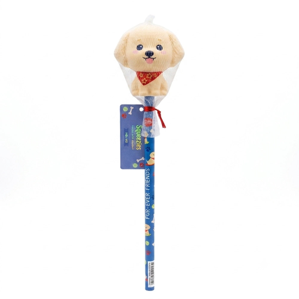 Legami Squeeze Pencil Golden Retriever – Matita con Personaggio Squishy