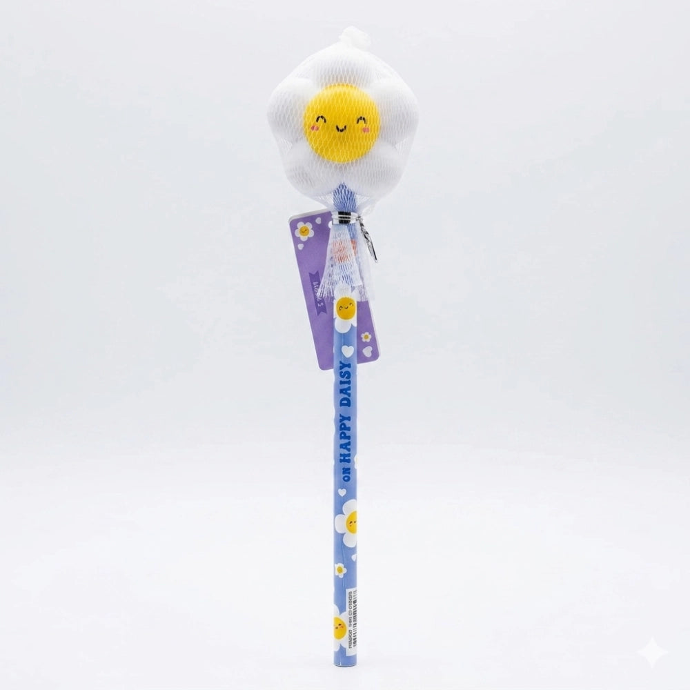 Legami Squeeze Pencil Daisy – Matita con Personaggio Squishy Margherita