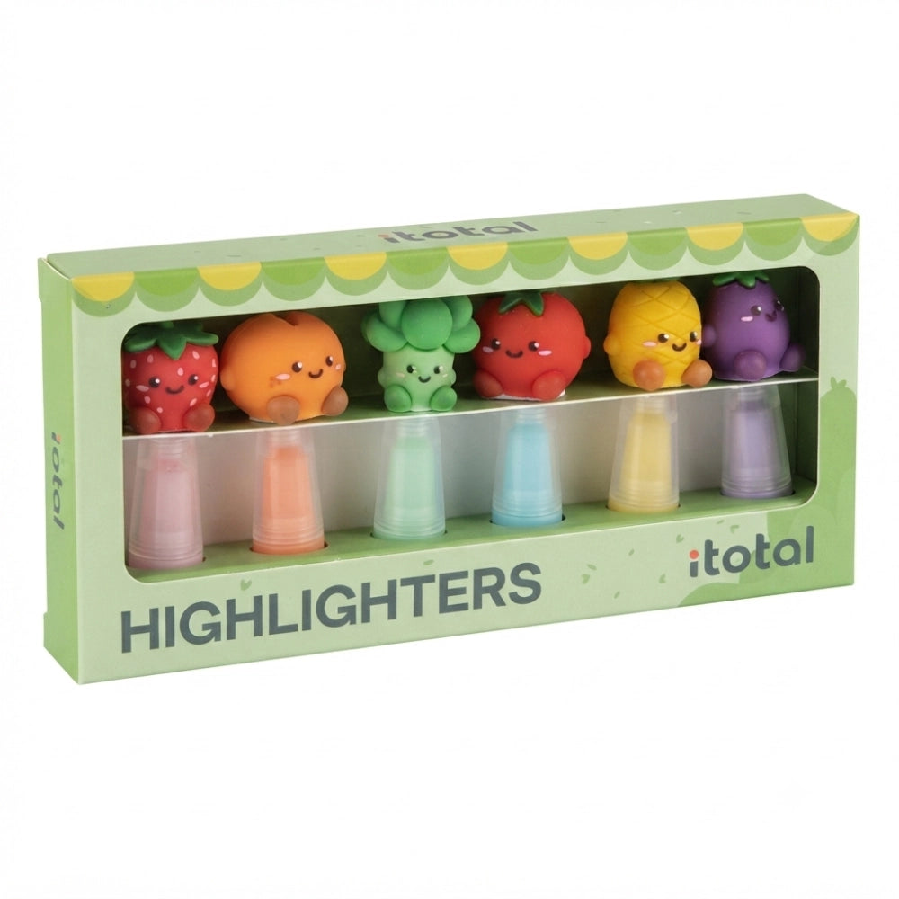 Mini evidenziatore kawaii I-Total Fresh Market Arancia arancione dettaglio