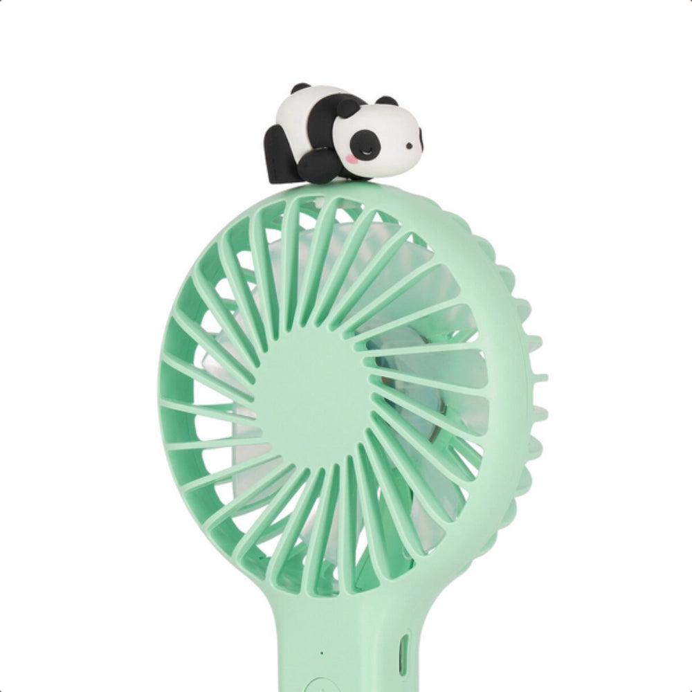 Ventilatore Portatile Ricaricabile con Base Mini Fan Panda | Legami