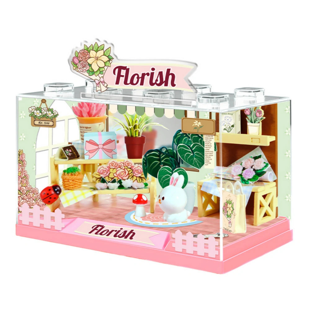Mini World I-Total Shop in a Box – Florish | Kit DIY Fioreria in Miniatura