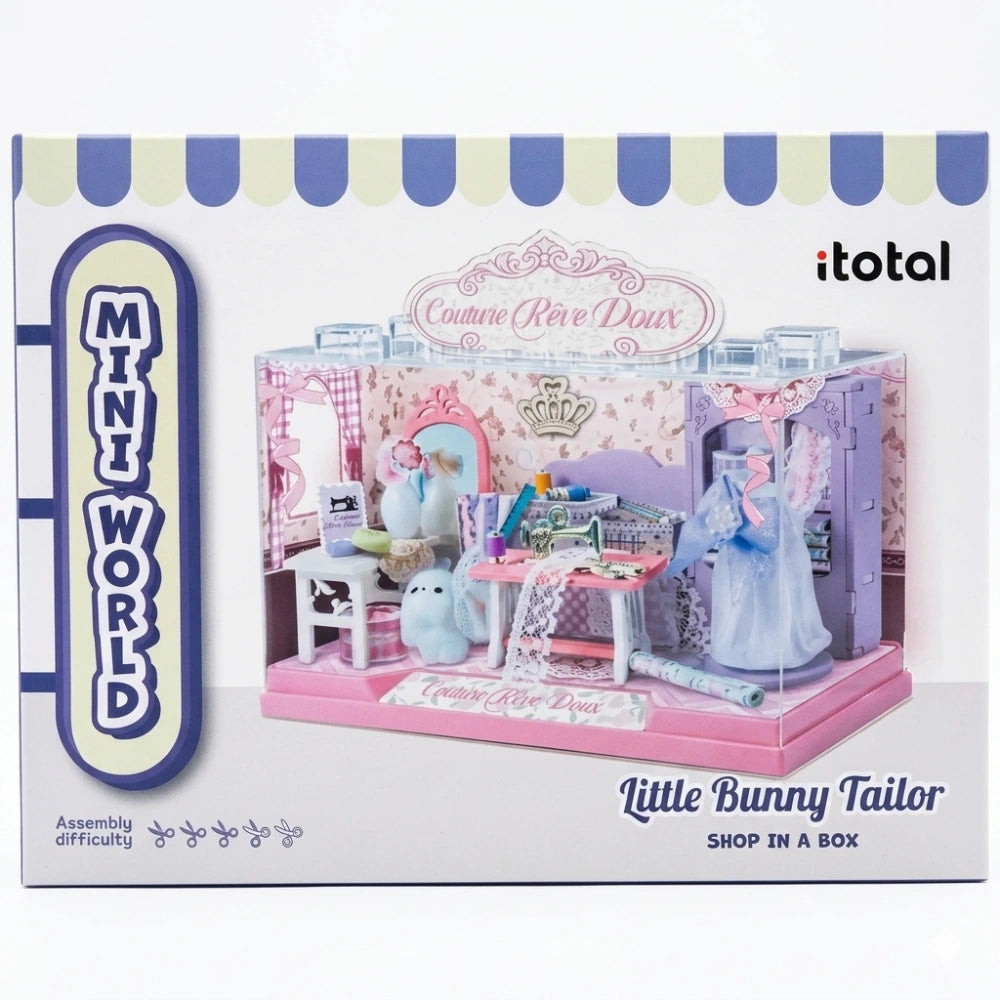 Mini World I-Total Shop in a Box – Little Bunny Tailor | Kit DIY Sartoria Miniatura