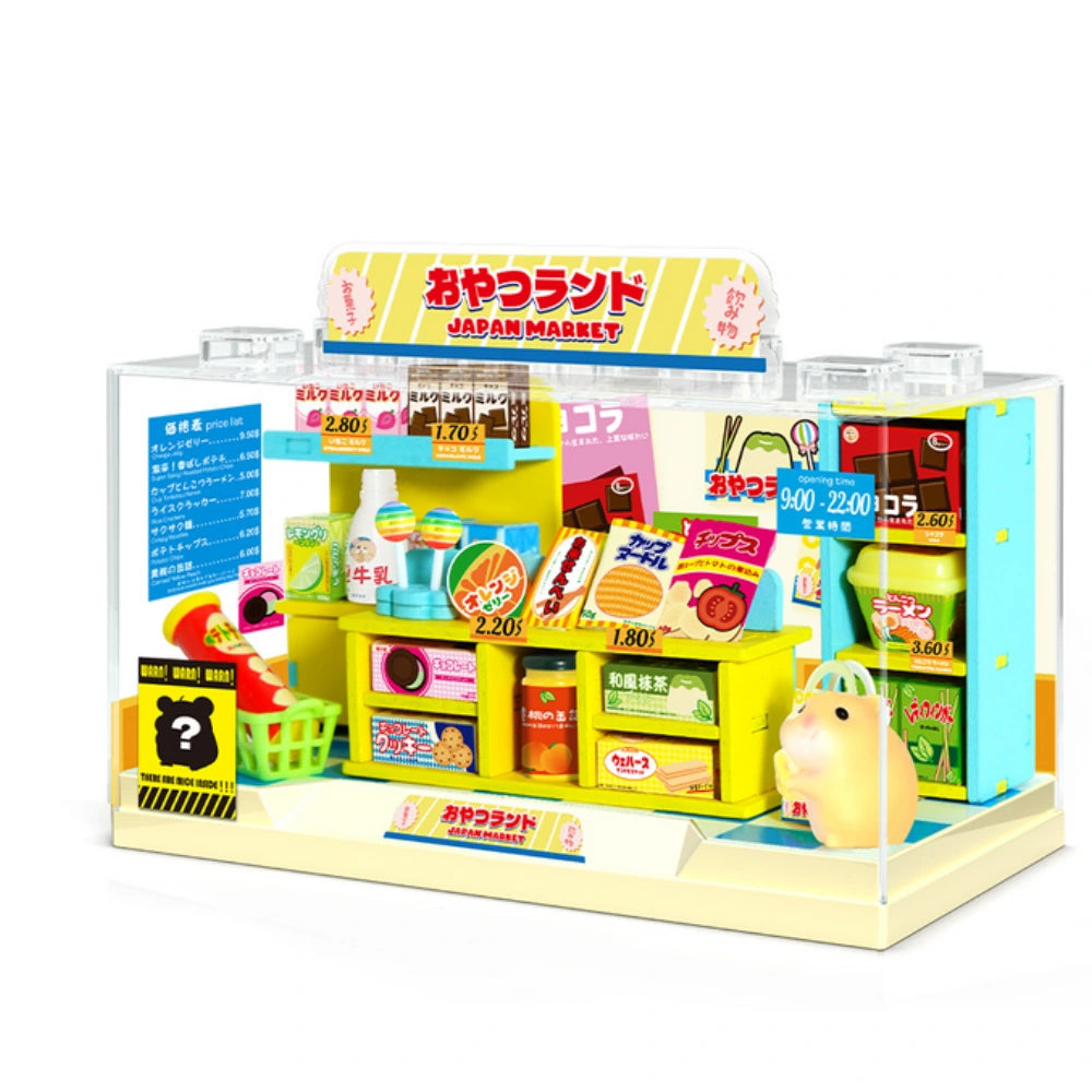 Mini World I-Total Shop in a Box – Snack Land | Kit DIY Negozio Snack Miniatura
