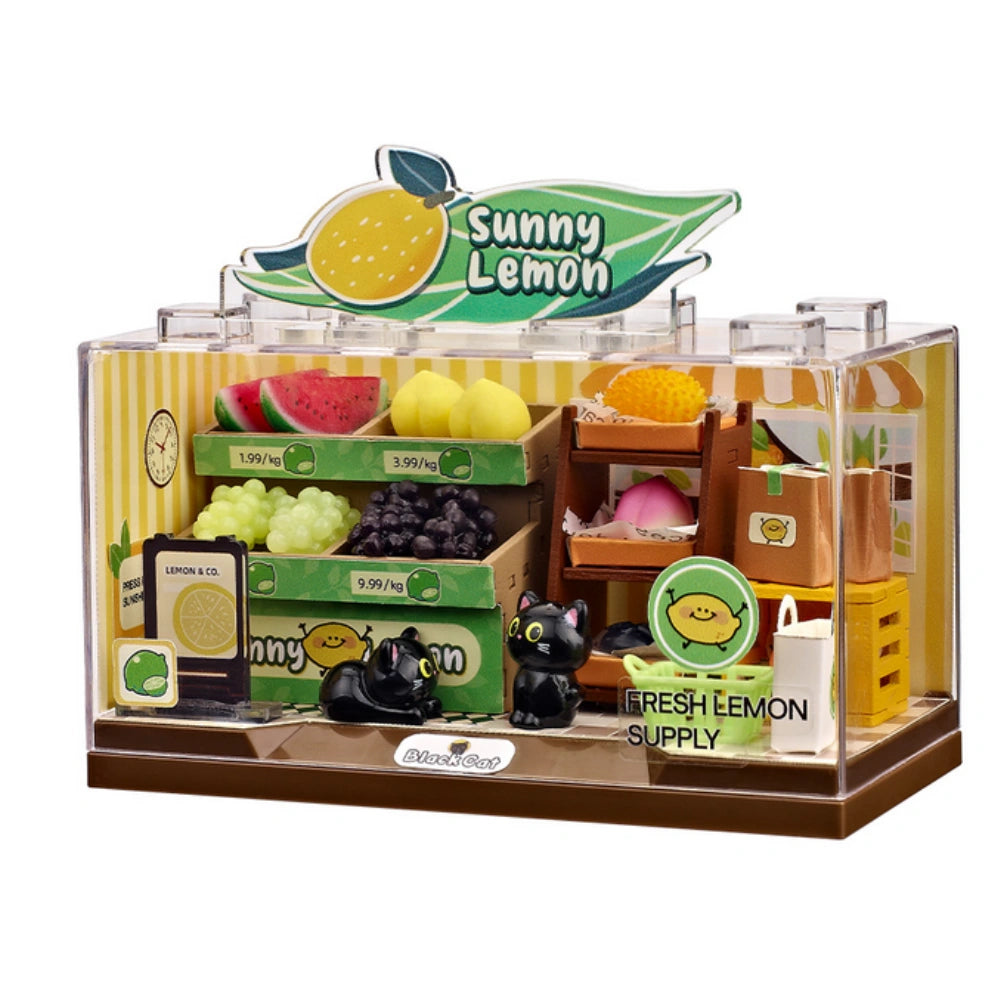 Mini World I-Total Shop in a Box – Fruit Store | Kit DIY Fruttivendolo in Miniatura
