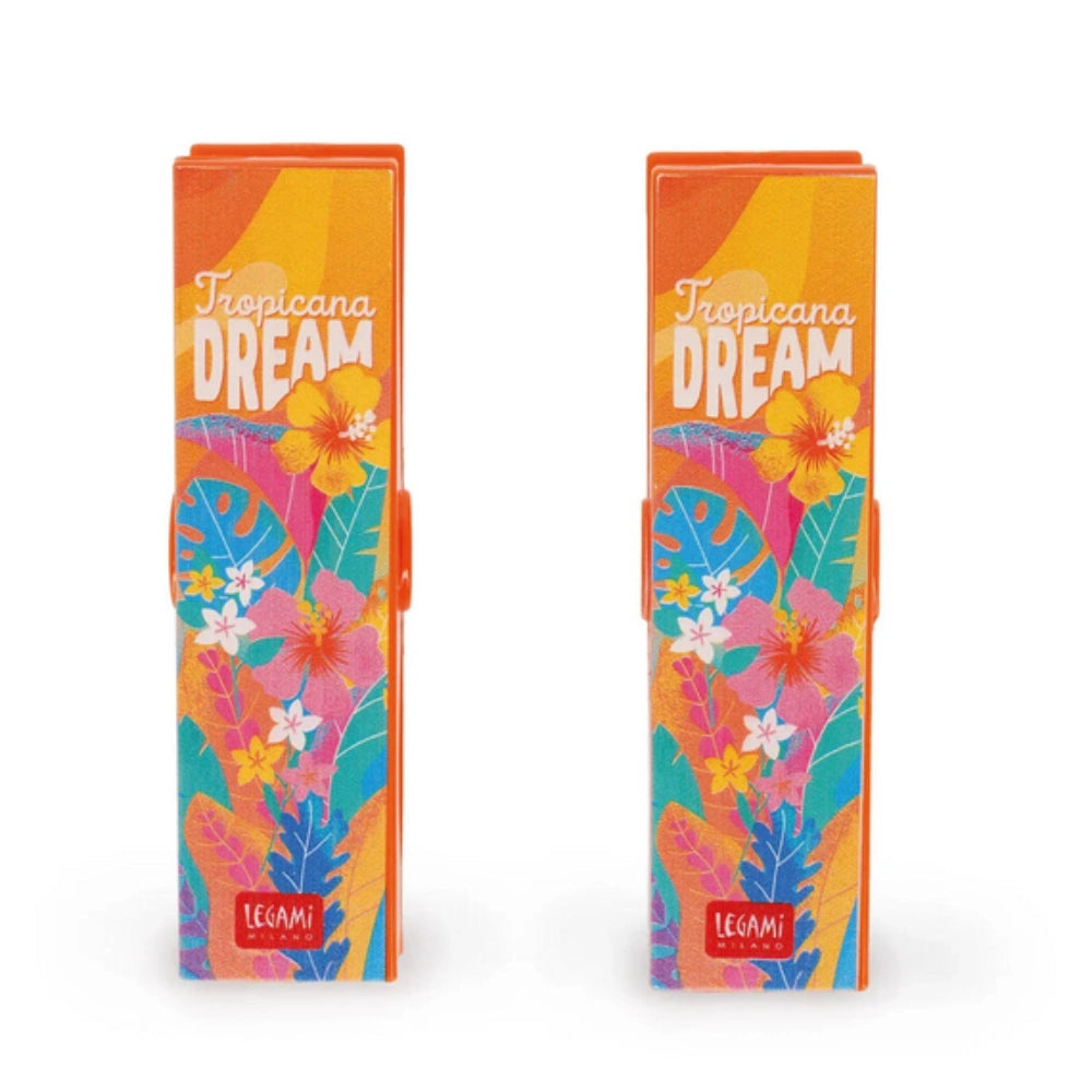 Set di 2 Mollette Ferma Telo Mare - Tropicana Dream - Beach Towel Clips | Legami