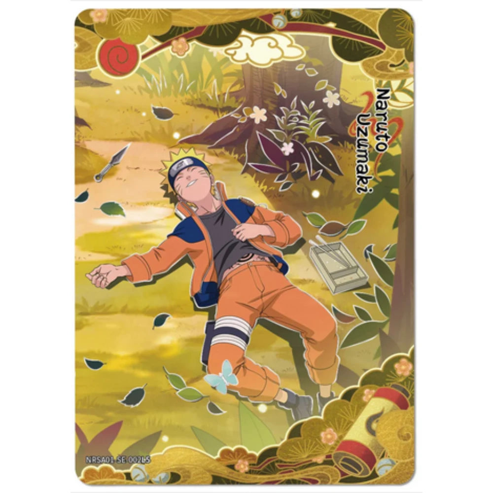 Carte Collezionabili Naruto Platinum Smriti Heaven Scroll Kayou — Box 12 Bustine Serie 01