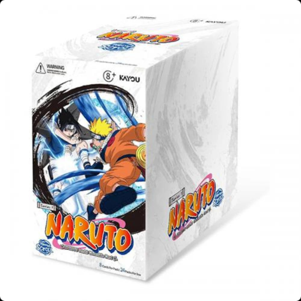 Carte Collezionabili Naruto Platinum Smriti Heaven Scroll Kayou — Box 12 Bustine Serie 01