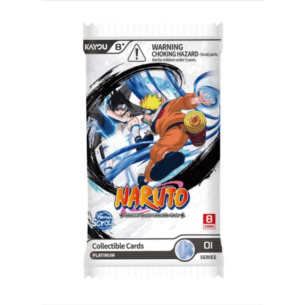 Carte Collezionabili Naruto Platinum Smriti Heaven Scroll Kayou — Box 12 Bustine Serie 01