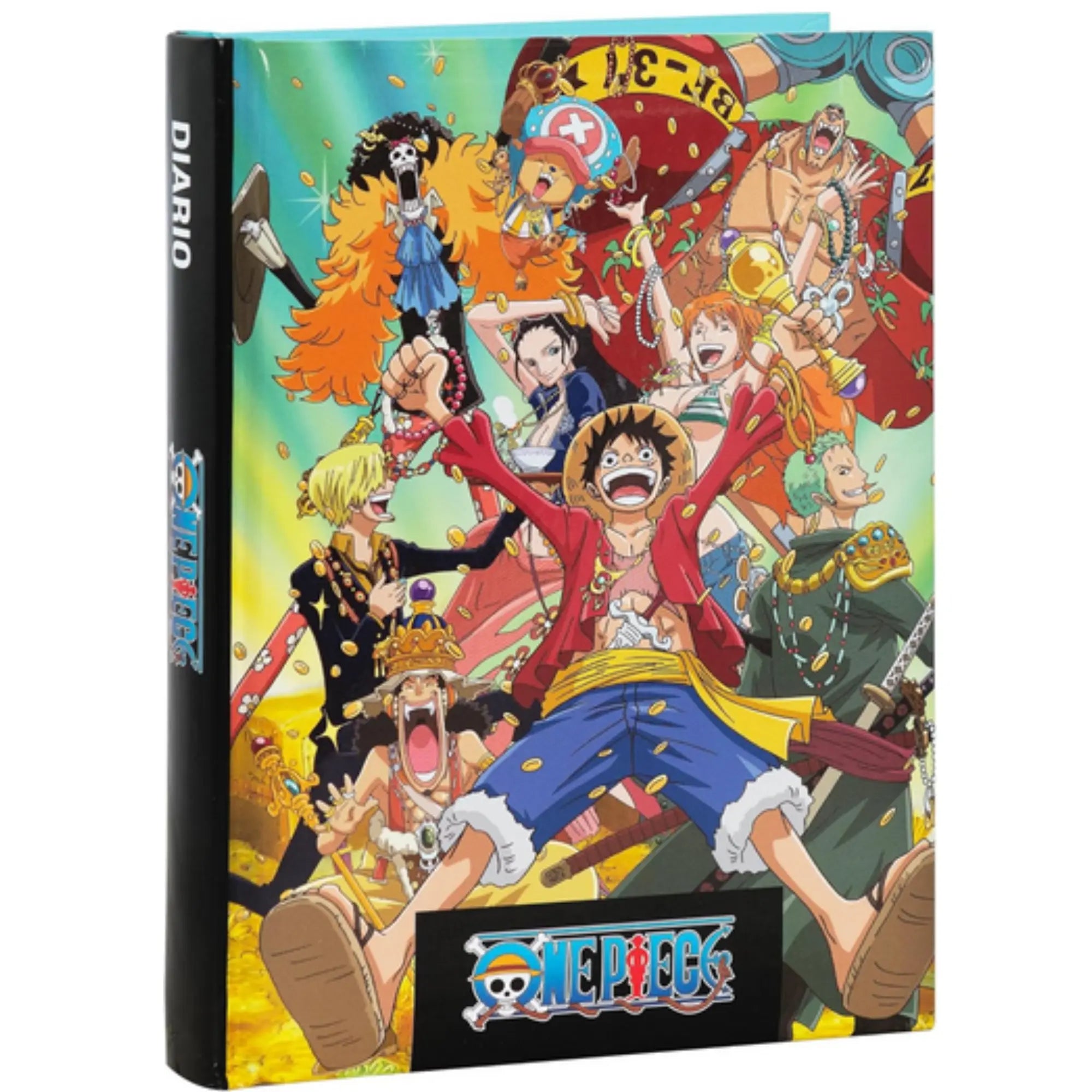 Diario One Piece Comix Non Datato – Licenza Ufficiale | 4 Fantasie | Manga Anime