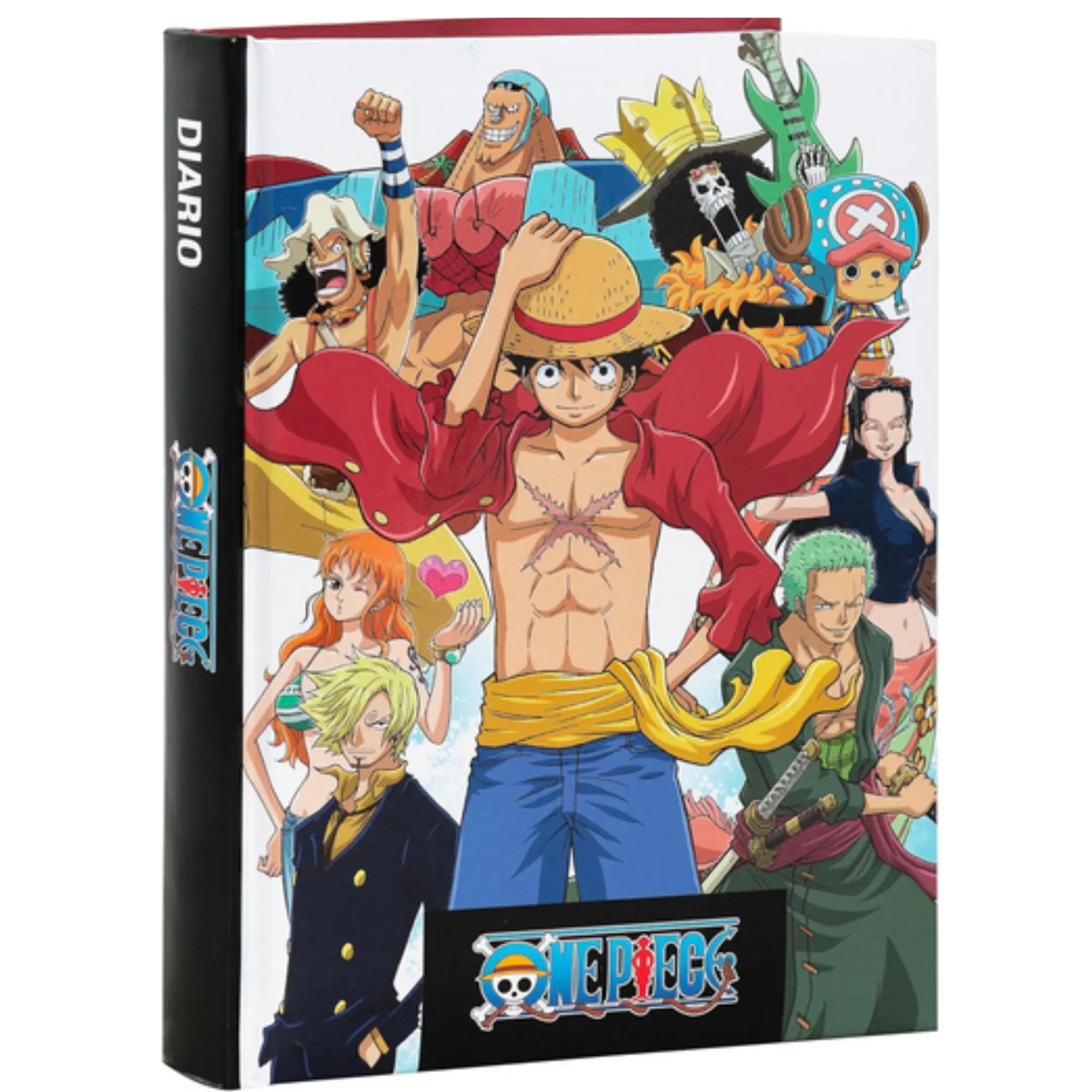 Diario One Piece Comix Non Datato – Licenza Ufficiale | 4 Fantasie | Manga Anime