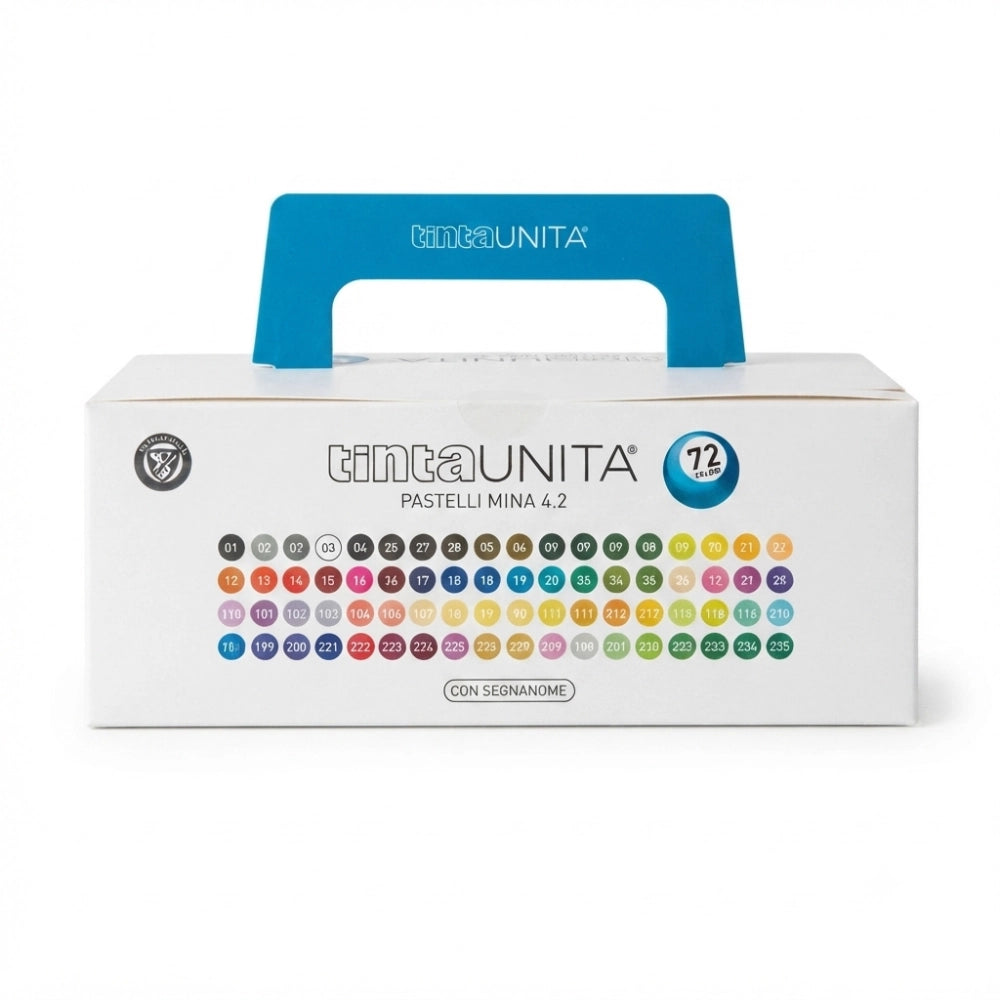 Valigetta 72 pastelli TintaUnita Skyline Pool Over con matite colorate mina 4.2mm in evidenza