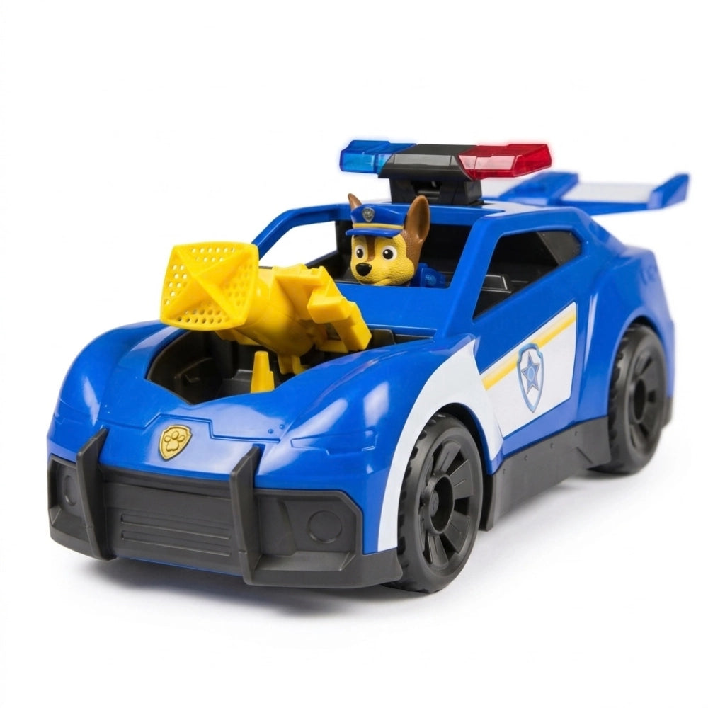 Paw Patrol Search & Rescue – Auto Deluxe di Chase blu, 27,9 cm