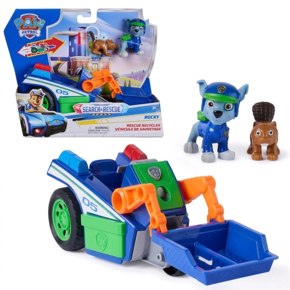 Paw Patrol Search & Rescue – Veicoli Skye, Rocky e Marshall