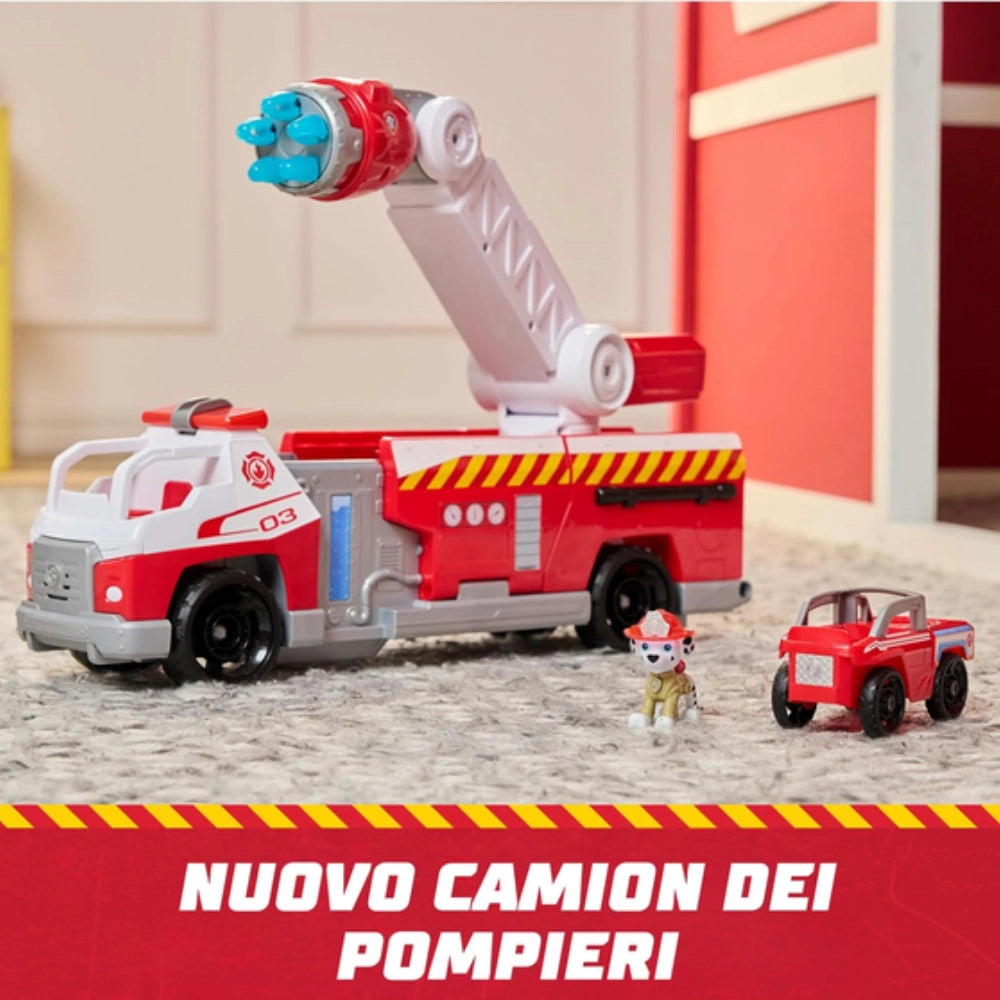 Paw Patrol Fire Rescue – Camion pompieri Marshall rosso, 50,8 cm
