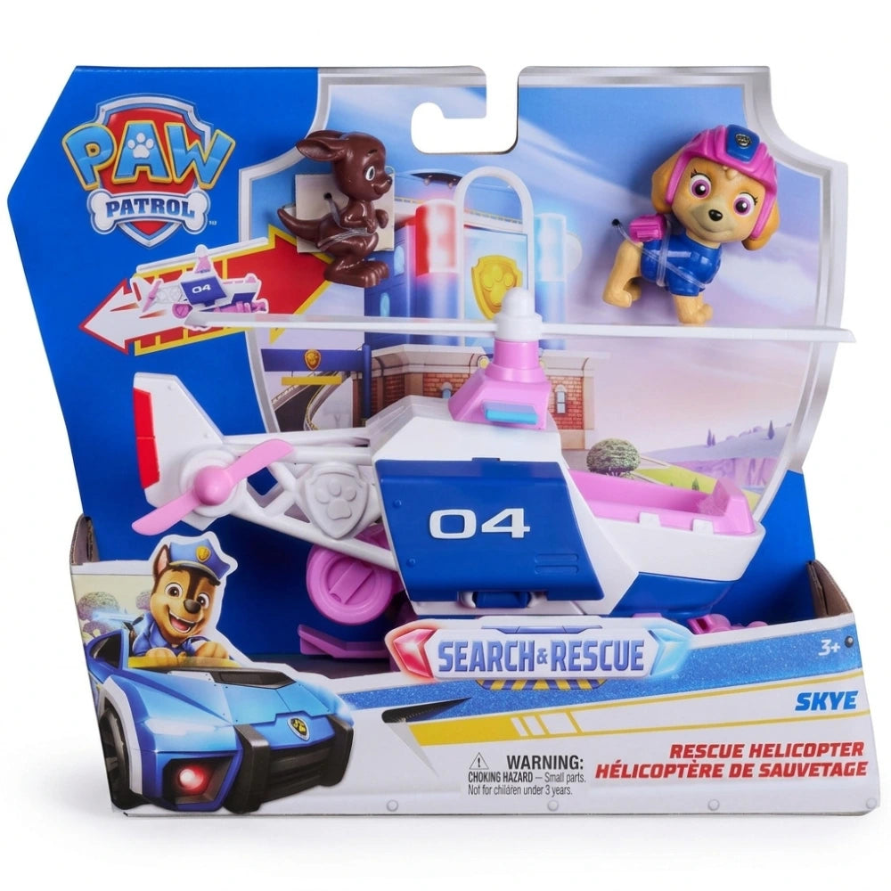 Paw Patrol Search & Rescue – Veicoli Skye, Rocky e Marshall