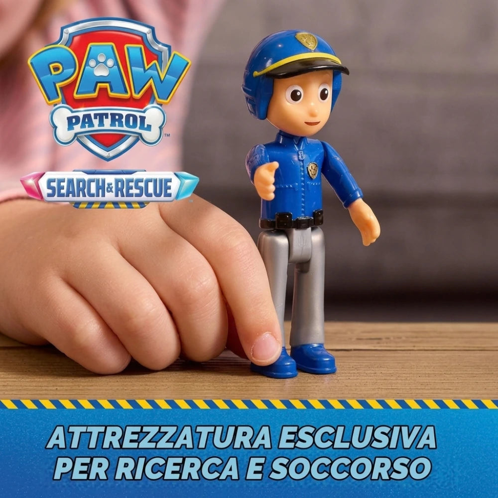 Paw Patrol Search & Rescue – Set 7 personaggi con Ryder, 3+ anni