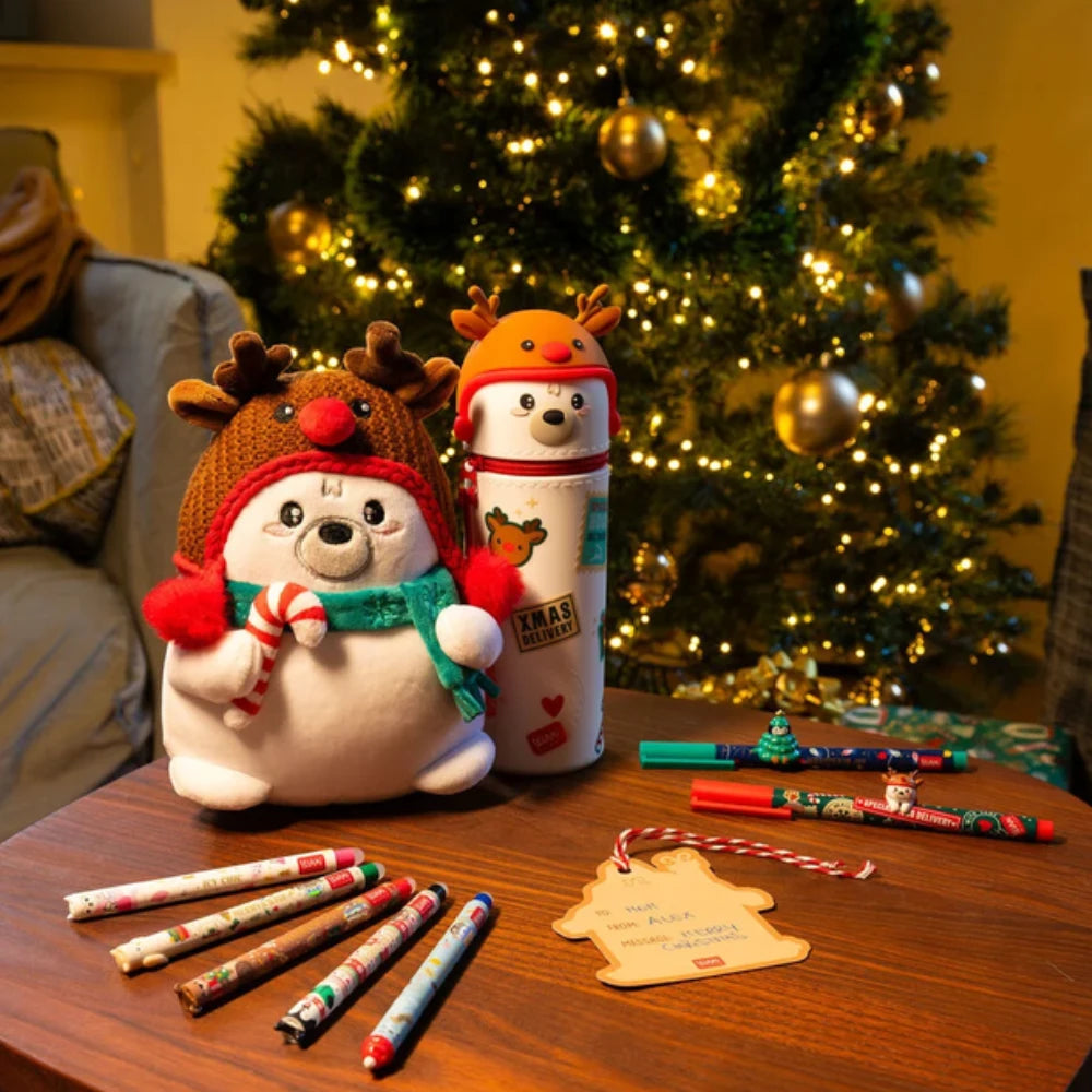Legami Mini Super Soft! Polar Bear – Peluche di Natale bianco