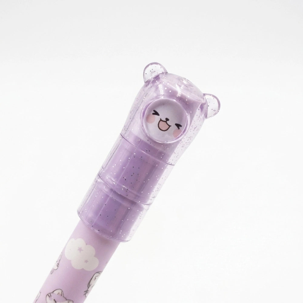 Mitama Spinny penne glitterate, confezione da 3
