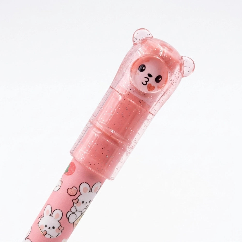 Mitama Spinny penne glitterate, confezione da 3