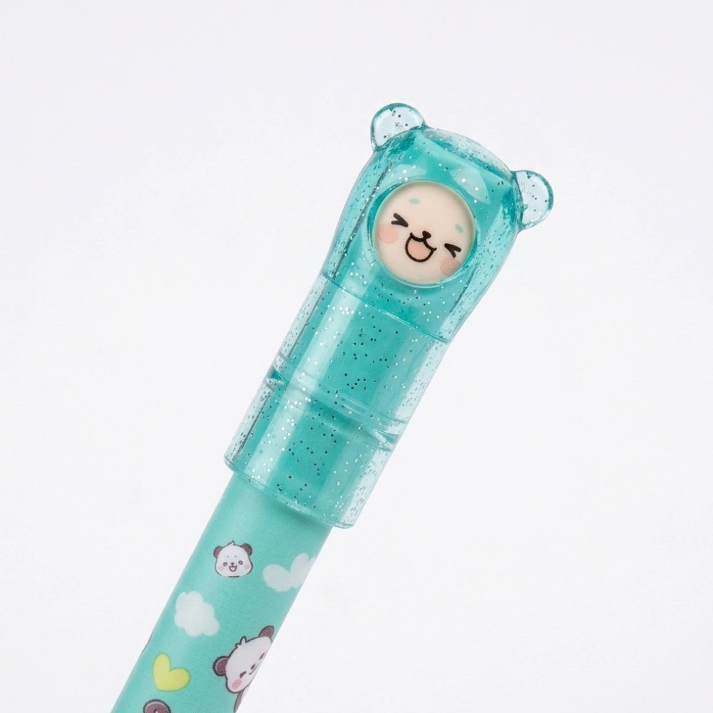 Mitama Spinny penne glitterate, confezione da 3