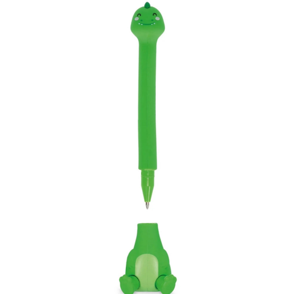 Penna a Sfera Dino con Base — Stand-Ink Ovation Legami
