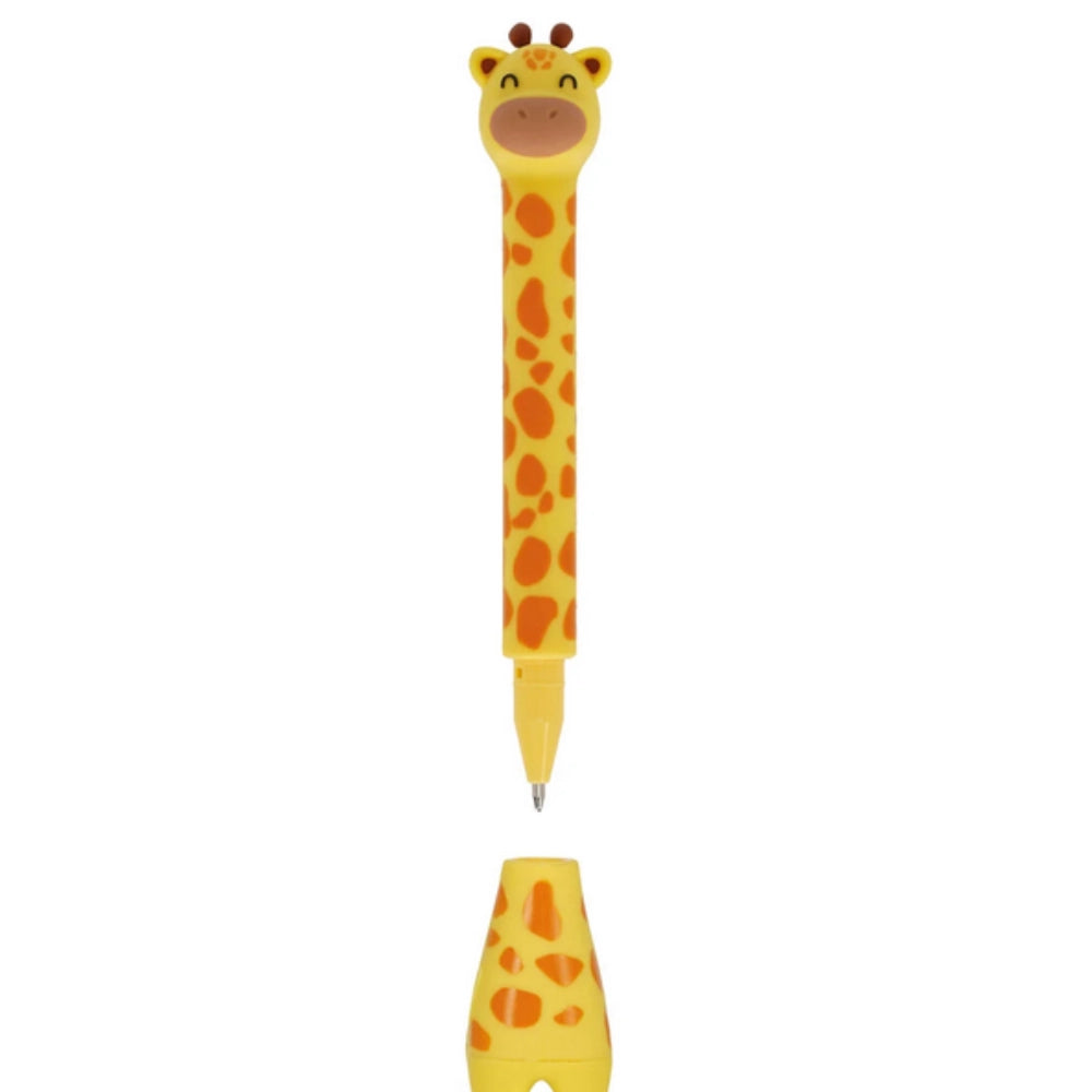 Penna a Sfera Giraffa con Base — Stand-Ink Ovation Legami