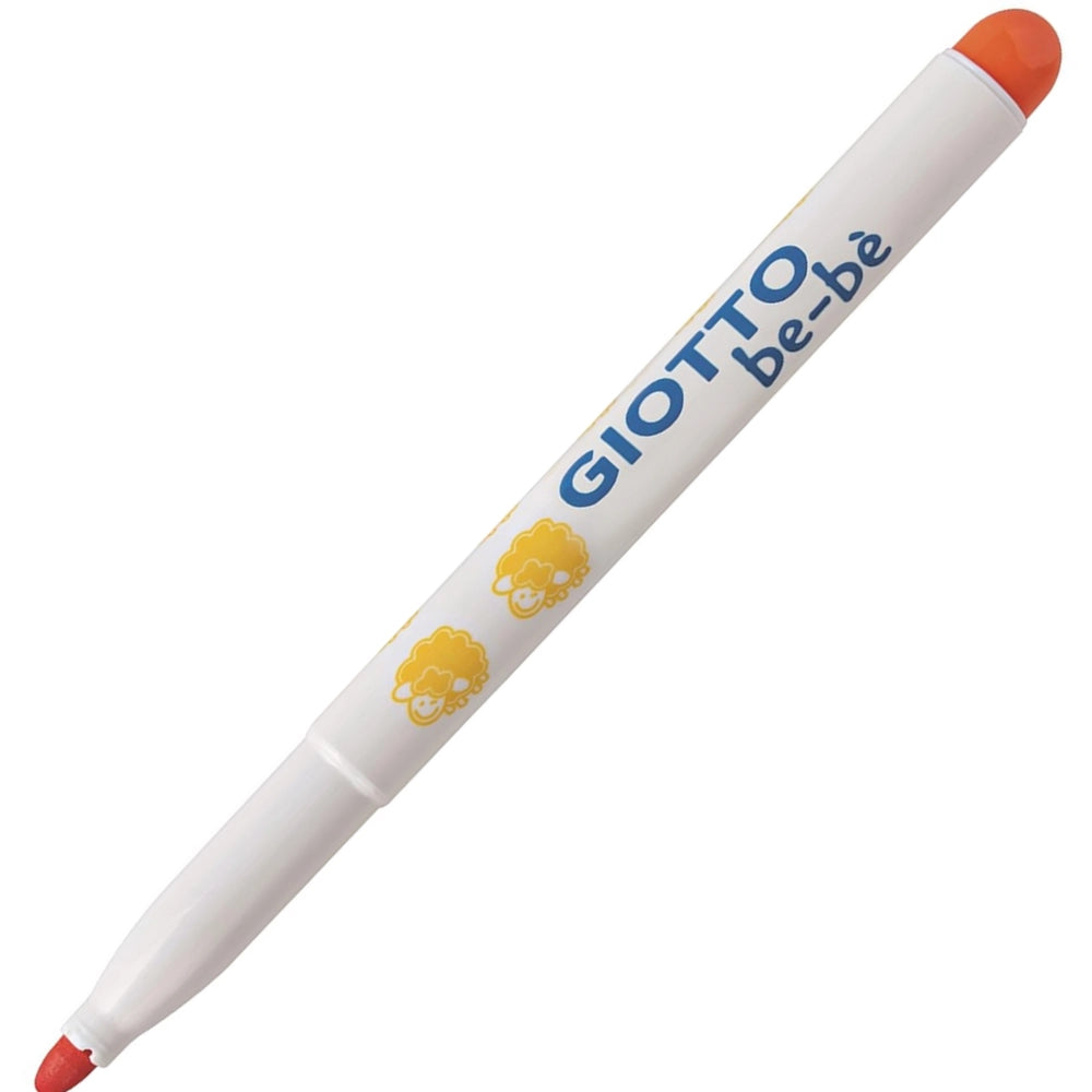 Giotto be-bè Pennarelli Sicuri Lavabili Bambini 3+ - 6 o 12 Colori - Made in Italy