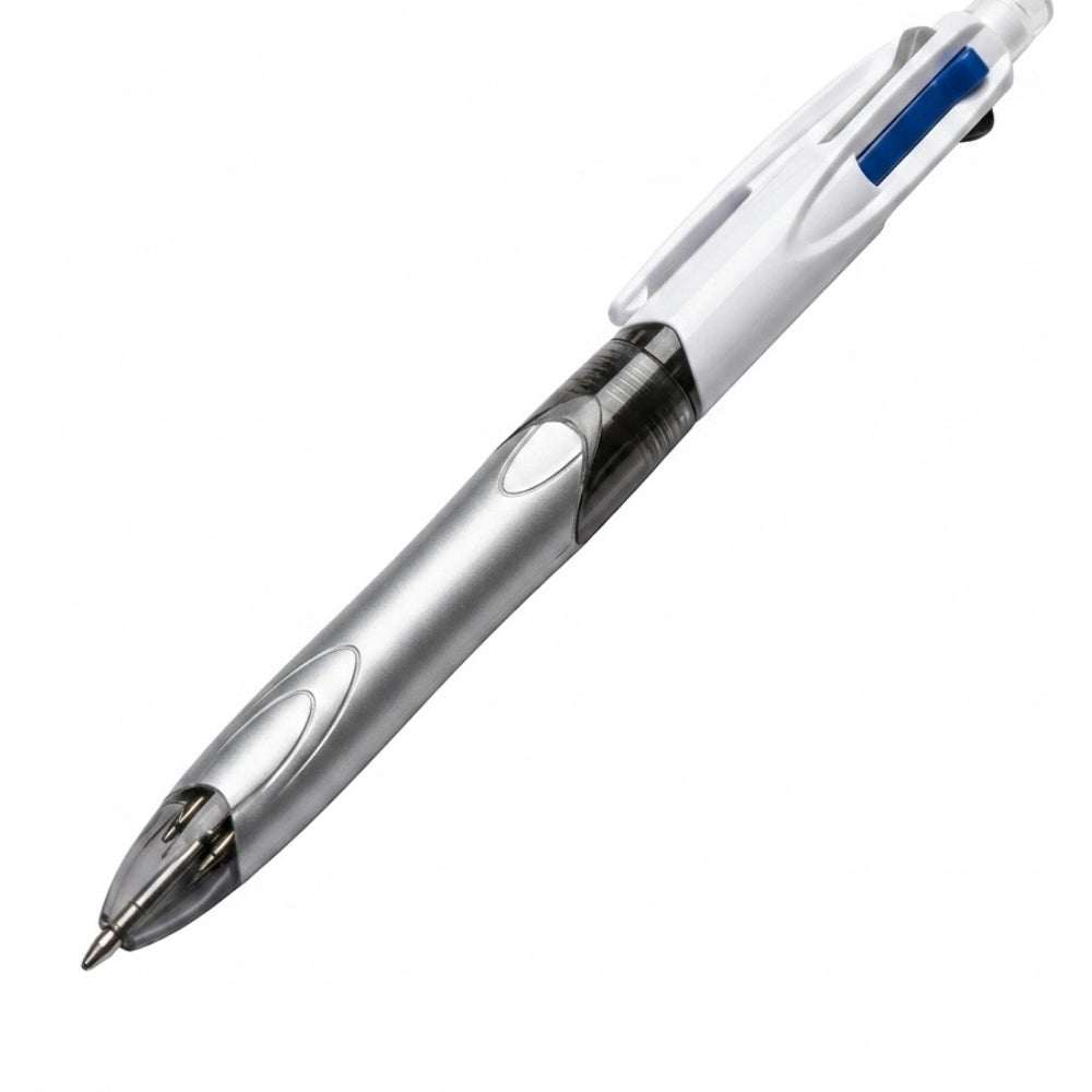 Penna Bic 4 Colori con Portamine 0.5 mm e Gommina