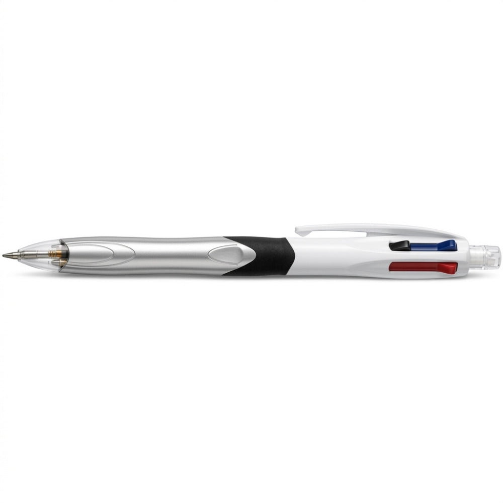 Penna Bic 4 Colori con Portamine 0.5 mm e Gommina