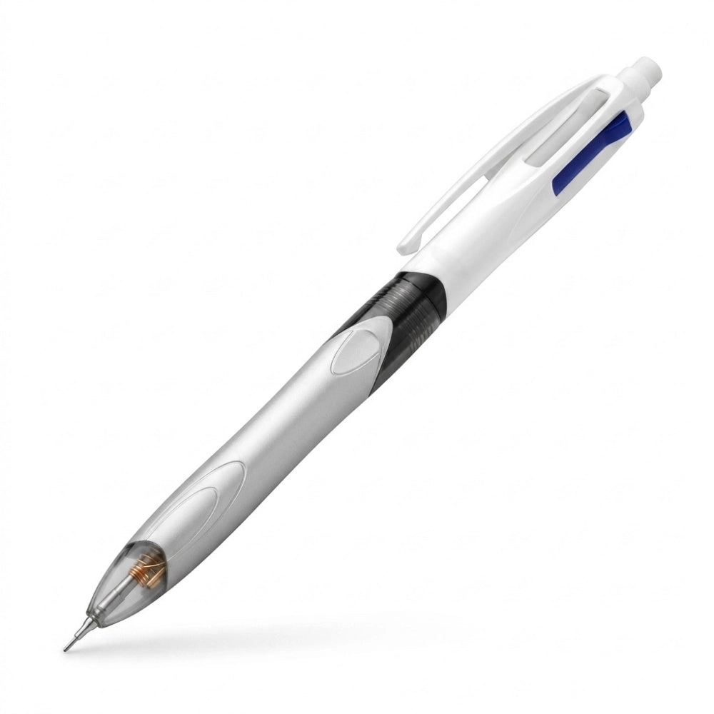 Penna Bic 4 Colori con Portamine 0.5 mm e Gommina