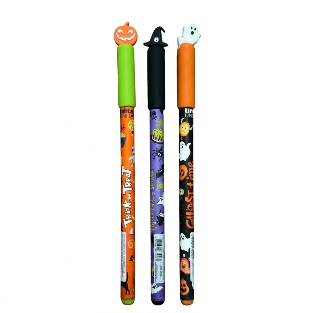 Tinta Unita Penne Cancelline Halloween – Set 3, Inchiostro Blu