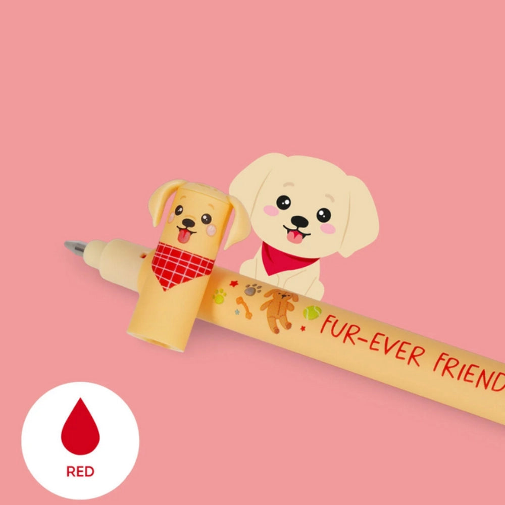 Penne Cancellabili Legami Cagnolino – Set 3 Fur-ever Friends | Edizione Limitata