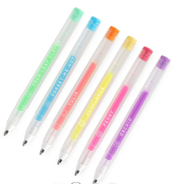 Set di 6 Penne Gel Pastello Spring is in The Air – Legami