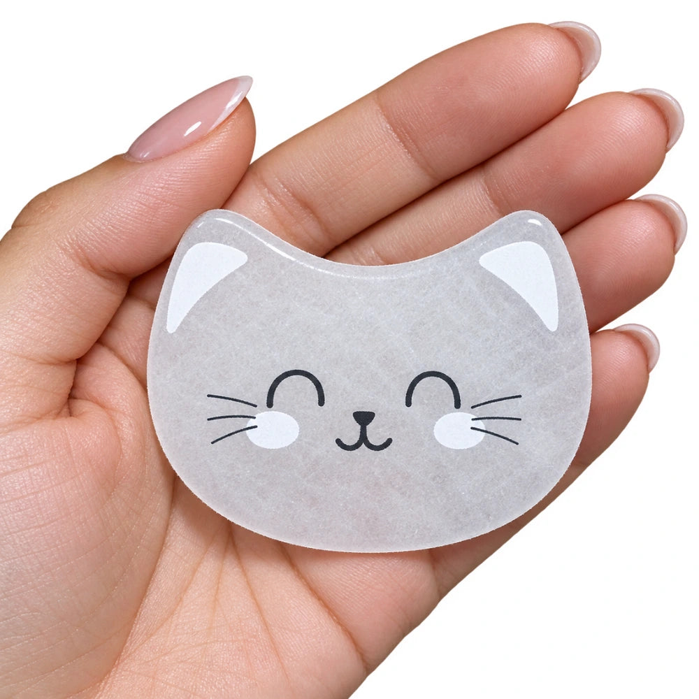 Legami Kitty – Gua Sha in Quarzo Rosa a Forma di Gatto