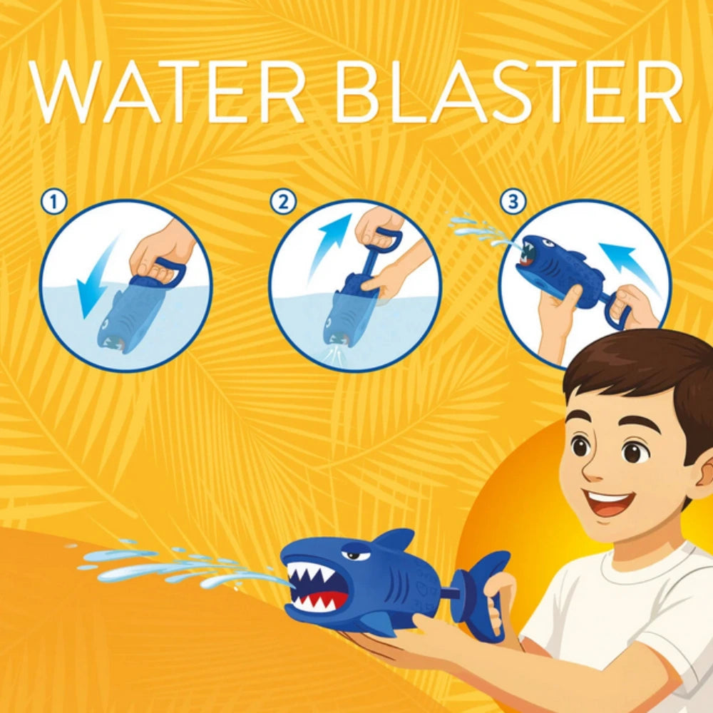 Pistola ad Acqua - Water Blaster - Shark | Legami