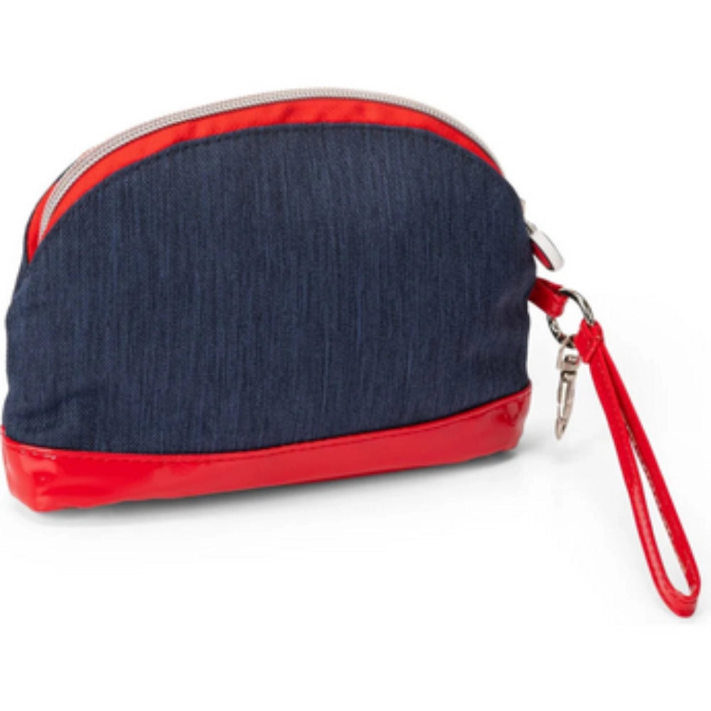 Pochette Hello Kitty Blu – Beauty Case a Mezzaluna con Zip